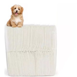 Tapete Sanitário Para Cães Xixi Dog Linha Econômica Descartável Lavável Lixo Cor Branco De 60cm X 50cm