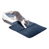 Tapete Sanitário Para Gatos Coletor De Areia G 68x56 Cm