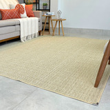 Tapete Sisal Quarto Sala 1,5x2 Anti Mofo Apartamento Padrão 