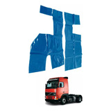 Tapete Vinil Azul Para Volvo Fh12 Globetrotter Cara Chata