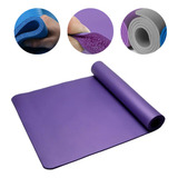 Tapete Yoga Colchonete Roxo 15mm Grosso