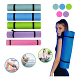 Tapete Yoga Pilates Fitness Ginastica 173cm X 60cm X 5mm