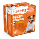 Tapetes Higiênicos Super Dog 80 X 60 Cm - Com 126 Unidades