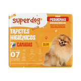 Tapetes Higiênicos Super Dog Baby 60x55cm - Com 18x07= 126un