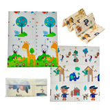 Tapetinho Bebe Dobrável Emborrachado 1cm Dupla Face C/ Bolsa