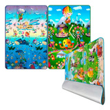 Tapetinho Tapete Emborrachado Infantil Dupla Face- 0,9x1,20m