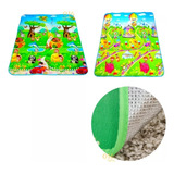 Tapetinho Tapete Emborrachado Infantil Dupla Face 1,20x1,80