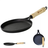 Tapioqueira Ferro Fundido 18cm Chapa Bifeteira