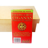 Tarô Baralho 36 Cartas Ciganas + Caixa De Madeira P/guardar