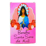 Tarô Cigano Santa Sara De Kali Baralho Deck 36 Cartas Rosa