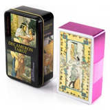 Tarô Decameron Lata Bordas Coloridas Tarot Magia Sexual