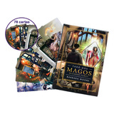Tarô Dos Magos (wizards Tarot) Box Livro + Baralho Tarot 78 Cartas - Barbara Moore