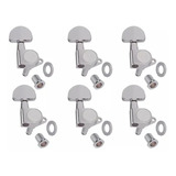 Tarraxa Gotoh Guitarra-violao Sg 301-20 3l+3r - Cromada