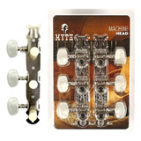 Tarraxa Tarracha Pino Grosso Violão Cordas Nylon Cromada Pro