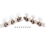 Tarraxa Violão Nylon Pino Grosso Cromada Jogo 3+3-botão Dese
