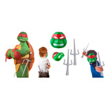 Tartaruga Ninja Kit Acessorio Fantasia Raphael-frete