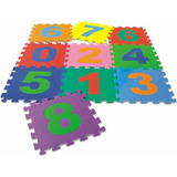 Tatame Placa Eva Infantil Alfabeto Números 30x30cm 7mm