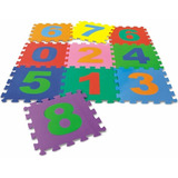 Tatame Placa Eva Infantil Alfabeto Números 30x30cm