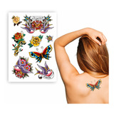 Tatuagem Temporária | Vintage Vg014 | Borboleta