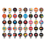 Tazos Pac-man Lacrados - Coleção Completa