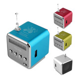 Td-v26 Digital Fm Rádio Speaker Portátil Mini Walkman