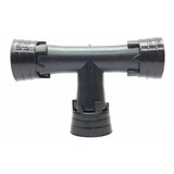 Te 16mm C/ Anel Trava Para Mangueira De Irrigação - 10 Unid.