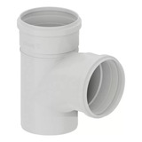 Te Esgoto Angulo 90 Graus 100x100mm Pvc Branco Tigre