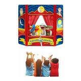 Teatro De Fantoche Com 7 Fantoches Família Branca