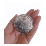 Teca Porta Hóstia Eucaristia Jhs 4,5cm Comunhão