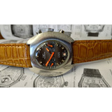 Technos Antigo Cronografo Valjoux 7734 Swiss Raro Coleção