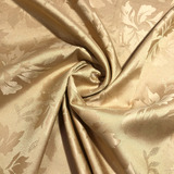 Tecido Jacquard Adamascado Medalhão Ouro 2,80x5mt