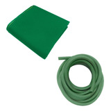 Tecido Pano Verde + Borracha L Mesa Sinuca Bilhar Snooker