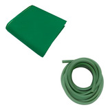 Tecido Pano Verde + Borracha L Mesa Sinuca Bilhar Snooker