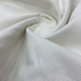 Tecido Piquet Algodão Colmeia Off White 1m X 1,40m Largura
