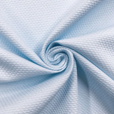 Tecido Piquet Colmeia Favo Pequeno - Azul Bb 1,00mt X 1,40mt