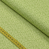 Tecido Tricoline - Floral: Arabesque Verde Cana (0,50x1,40)