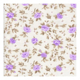 Tecido Tricoline 100%algodão 0,50 Cm Coleção Floral Lúcia