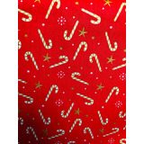Tecido Tricoline Natalino Patchwork (0,25cm X 1,40mt)