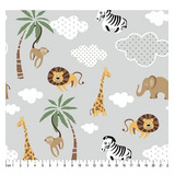 Tecido Tricoline Safari (cinza) 100% Algodão 50cm X 1,50mt