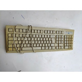 Teclado Antigo Dim Pc Fkd46ak297- 5 Pinos