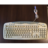 Teclado Antigo Mtek Retro Pc