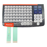 Teclado Balança Filizola Platina Preta Nova - Cód 493