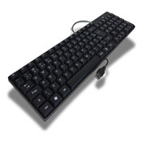 Teclado Basico Slim Preto Usb Multilaser Tc193
