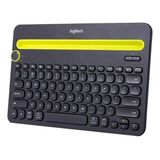 Teclado Bluetooth Logitech K480 Qwerty Inglês (us) Preto