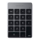 Teclado Bluetooth Satechi Slim Number Numérico Space Gray 