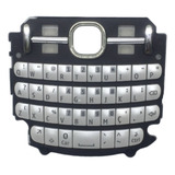 Teclado Branco Para Nokia Asha 200 Original Novo Sem Uso