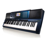 Teclado Casio Arranjador Digital Mz-x500k2 Azul