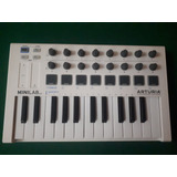 Teclado Controlador Arturia Minilab Mkii Branco