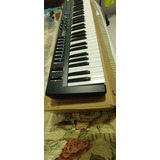 Teclado Controlador Midi Amw P61x Preto 61 Teclas.