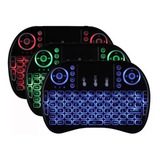 Teclado Controle Wireless Mouse Led Smart